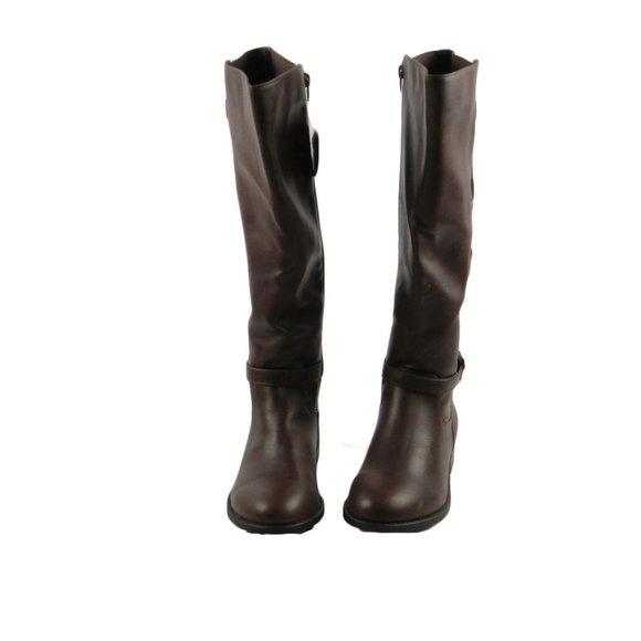 Women Boots Thalia Sodi Veronika Tall Boots Size‎ 7 Brown - Picture 2 of 5